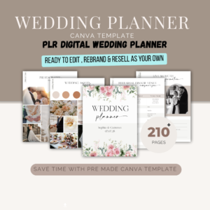 PLR Printable Wedding Planner